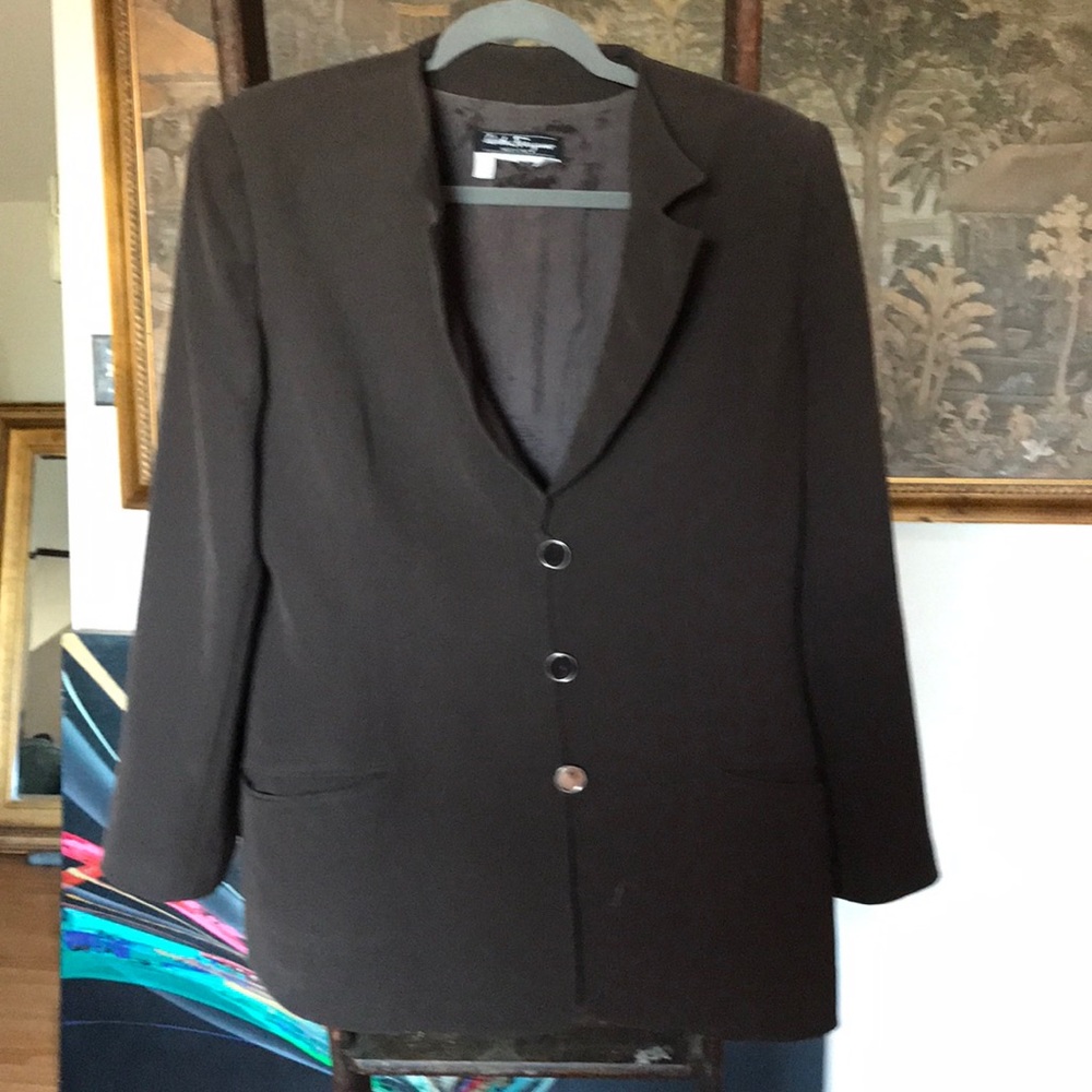 Brown Ferragamo blazer